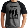 Camiseta Supernatural Spn Therapy Série Mescla Curta