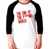 Camiseta End Of The Fucking World Raglan 3/4 Unissex Serie