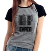Camiseta Nct 127 Chain Kpop Raglan Mescla Babylook
