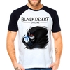 Camiseta Black Desert Black Spirit Game Raglan Manga Curta