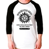 Camiseta Supernatural Winchester V02 Raglan 3/4 Unissex