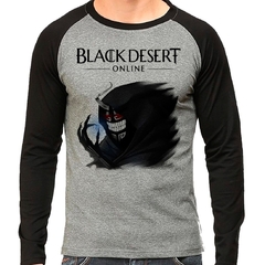 Camiseta Black Desert Black Spirit Game Raglan Mescla - comprar online