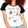 Camiseta Big Bang Theory Tbbt Soft Kitty V2 Raglan Babylook
