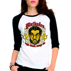 Camiseta Grimm Blutbad Monroe Raglan Babylook 3/4 na internet