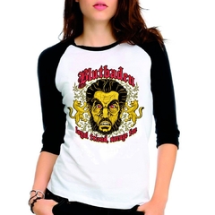 Camiseta Grimm Blutbad Monroe Raglan Babylook 3/4 - comprar online
