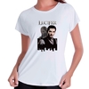 Camiseta Camisa Lucifer V2 Serie Netflix Babylook Branca