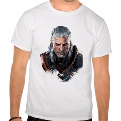 Camiseta Branca The Witcher 3 Geralt - comprar online