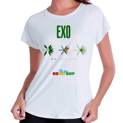Camiseta Babylook Exo The War Ko Ko Bop na internet