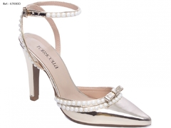 sapatos femininos scarpins Juliete Ouro Light