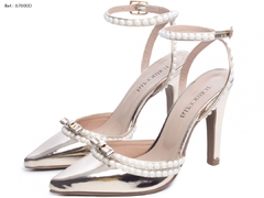 sapatos femininos scarpins Juliete Ouro Light - Viviany Leal Store