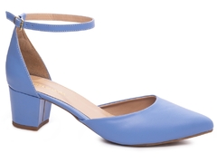 Sapato Scarpin Salto Bloco Grosso Baixo Arrasadora - Viviany Leal Store