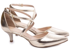 Sapato Scarpin Salto Fino Baixo Arrasadora - comprar online