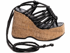 Sandália Anabela Feminina - comprar online