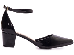 Sapato Scarpin Salto Bloco Grosso Baixo Arrasadora - comprar online