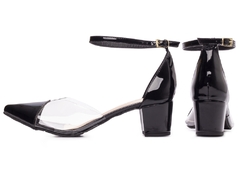 Sapato Scarpin Salto Bloco Grosso Baixo Arrasadora