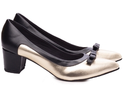 Sapato Scarpin Salto Bloco Grosso Baixo Arrasadora - comprar online