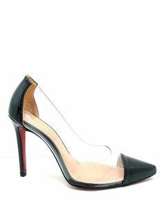 Sapatos femininos scarpins cristal ponto de luz no solado - Viviany Leal Store