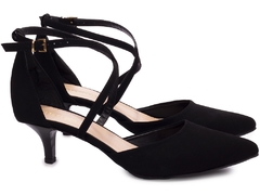 Sapato Scarpin Salto Fino Baixo Arrasadora - comprar online