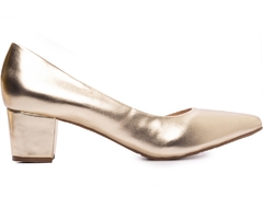 Sapato Scarpin Salto Bloco Grosso Baixo Arrasadora - comprar online