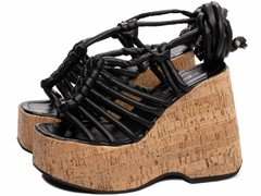Sandália Anabela Feminina - comprar online