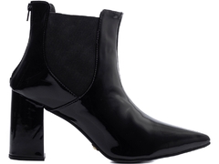 Imagem do Bota Arrasadora Bico Fino Verniz Preto
