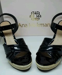 Sandálias femininas anabela ana hickman - Viviany Leal Store