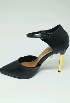 Sapatos femininos scarpins ana hickman salto agulha cromado