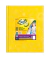 Cuaderno Éxito E3 19 x 24 Forrado Amarillo tapa dura.48 hojas rayadas