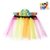TUTU NEON FLUO MULTICOLOR 30cm