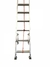 Escalera Aluminio Extensible 2 Tramos de 16 Escalones Con Posacables y Soga - comprar online