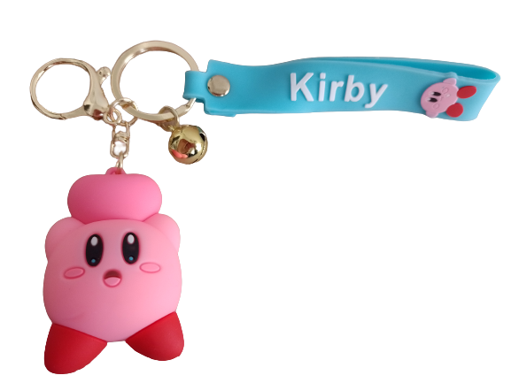 Llavero Kirby de Silicona - Aye & Marcos Toys