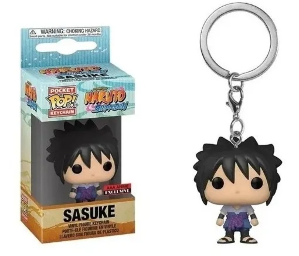 Funko Pop! Pocket Keychain Naruto - Sasuke Anime Exclusivo Funko Pop! Pocket Keychain Naruto - Sasuke Anime Exclusivo