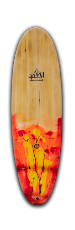 Funboard 6.8 Fuego y Madera