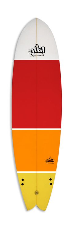 Fun Board Cola Fish Modelo Degradé Cálidos - comprar online