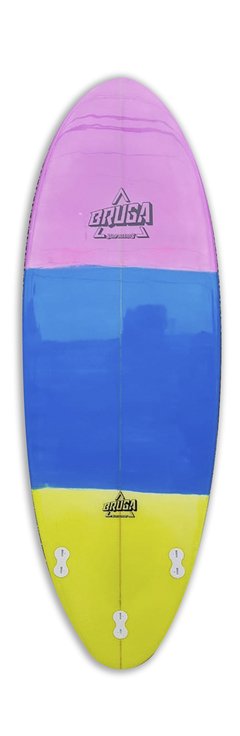 shortBoard Round Modelo Franjas Colores