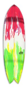 SHORTBoard Cola Fish Modelo Trazos