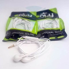 Auriculares Blancos Con Botón Pausa / Micrófono en internet