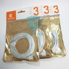 Cable Usb 3mt Para Iphone - Ipod Griffin - 30 Pin