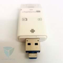 Flashdrive Dual Storage Para Pc/usb 2.0 - Ipod, Iphone, Ipad - comprar online