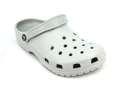 crocs classic pearl white