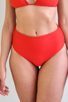 Calcinha Hotpants Cotelê Vermelho Tomate - buy online