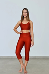 Legging Capri Açafrão