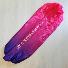 Imagem do Bolsa Porta Mat Mandala Degradê Roxo