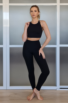Legging Yoga Cintura Alta Preto Up - comprar online