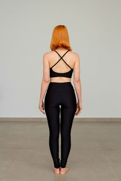 Legging Yoga Cintura Alta Preto na internet