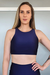 Top Yoga Regata Azul Marinho