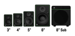 Monitores Multimedia Mackie Cr8-xbt 160w Bluetooth - SOUNDTRADE