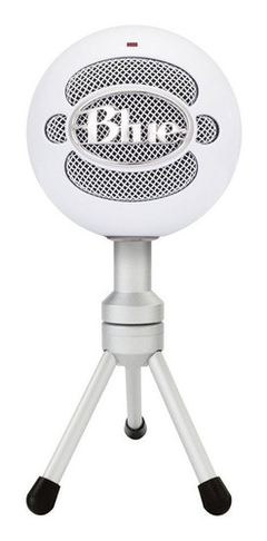 Micrófono Blue Snowball Series Snowball Ice Condensador  Cardioide Blanco - comprar online