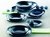 Set 18 Platos Luminarc Carine Playo Hondo Postre (negros) - tienda online