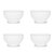 4 Bowls French 13cm Porcelana Biona Colores en internet